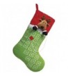 Reindeer Advent Christmas Count Stocking
