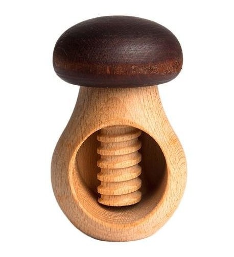 EFO COMINHKPR148320 Wooden Nutcracker Mushroom