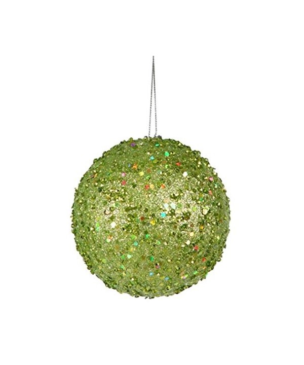 Vickerman Holographic Drenched Christmas Ornament