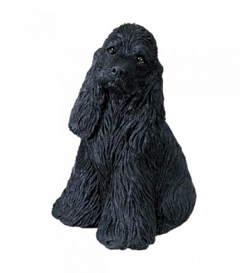 Sandicast Cocker Spaniel Sculpture Sitting