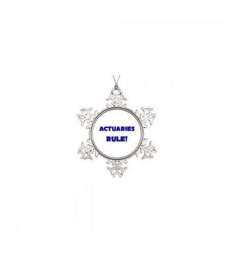 Ditooms Personalised Christmas Decoration Actuarial