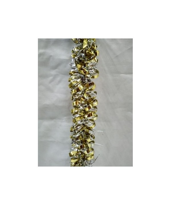 Queens Christmas WL TGAR 100 GOSLV Metallic Garland