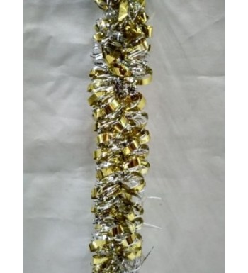 Queens Christmas WL TGAR 100 GOSLV Metallic Garland