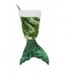 DEI Mermaid Stocking Sequins Green