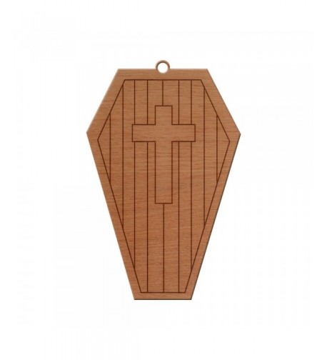 MissCraftCo Coffin Christmas Ornament Hanging