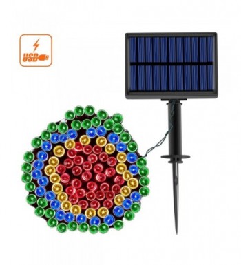 Solar String Lights Charge Multi