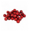 32ct Matte Shatterproof Christmas Ornaments