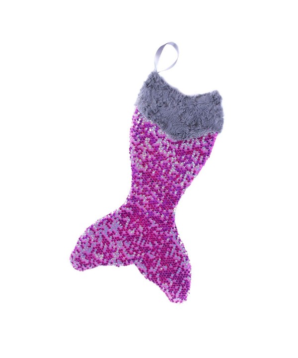 Believe Mermaids Mermaid Christmas Stocking