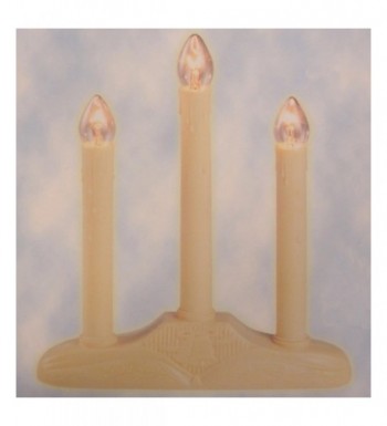 Sienna 3 Light Christmas Candolier Candles