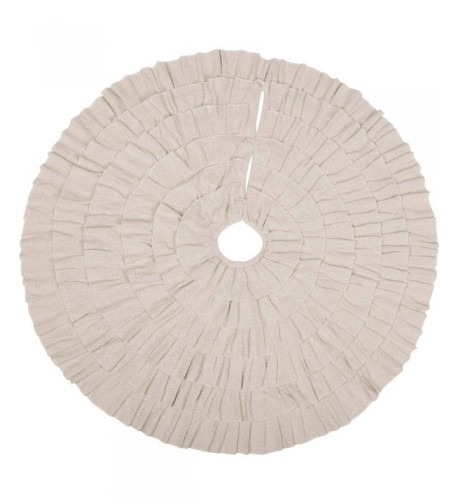 VHC Brands Shimmer Burlap Diameter