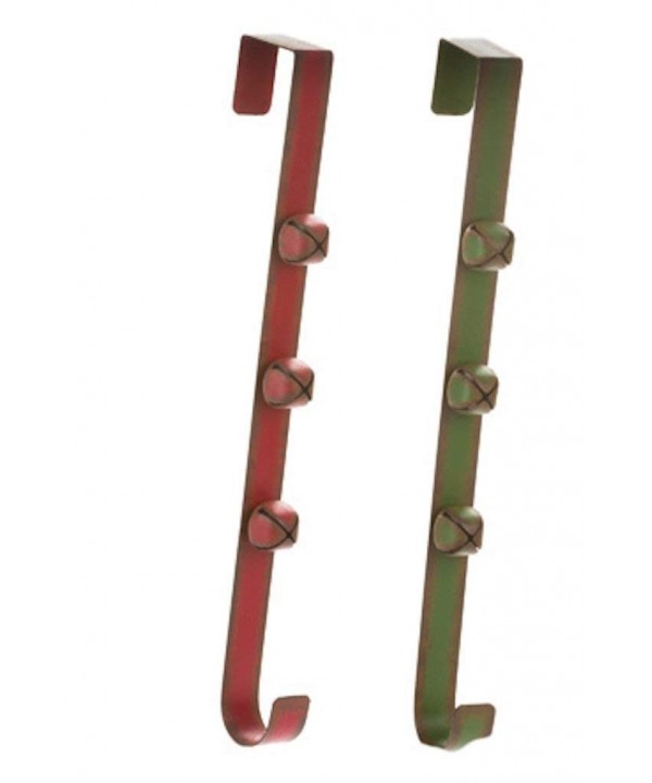 GREEN Christmas Wreath Hanger Jingle