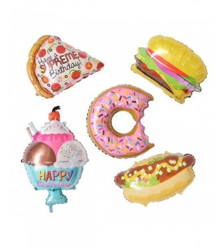 Hamburger Aluminum Balloons Inflatable Decoration