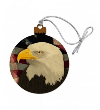 American Patriotic Christmas Holiday Ornament