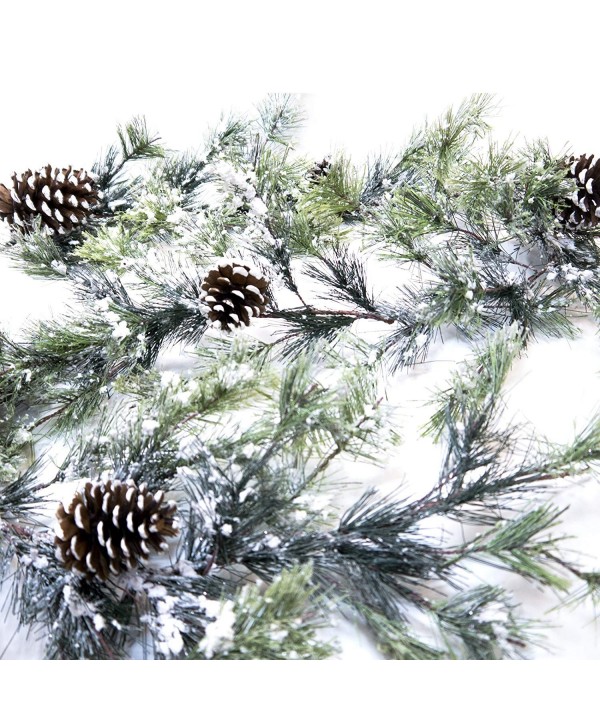 CraftMore Snowville Pine Christmas Garland