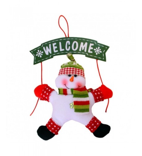 TOPUNDER Christmas Snowman Decoration hanging