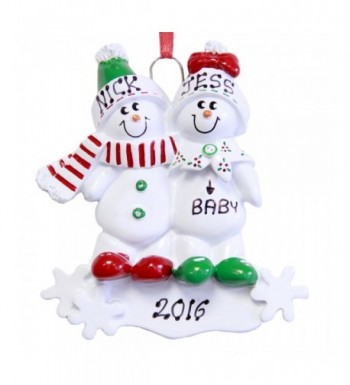 Expecting Personalized Christmas Ornament Pregnant