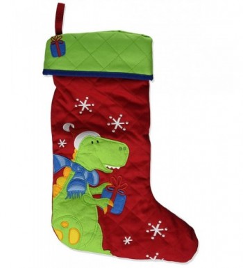 Stephen Joseph Christmas Stocking Dino