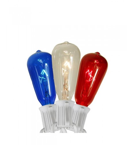 Transparent Clear Edison Christmas Lights