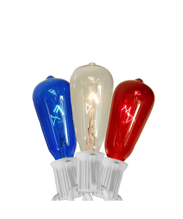 Transparent Clear Edison Christmas Lights