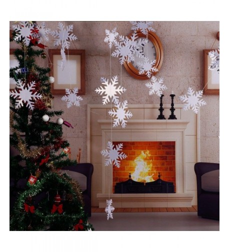 LeeSky Christmas Decorations Snowflake Decoration