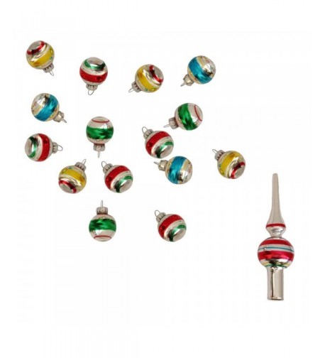 Kurt Adler Miniature Ornaments Treetop