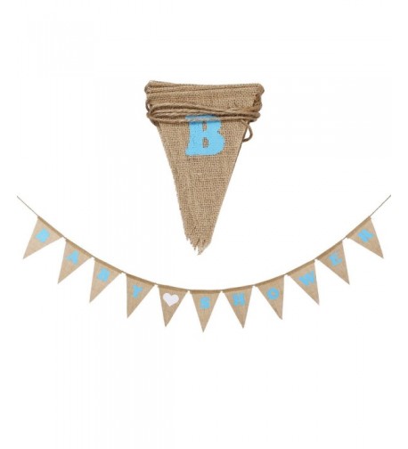 bunting Decorations Vintage Pennants Lettering