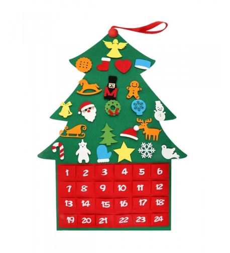 Henscoqi Christmas Ornaments Countdown Decorations