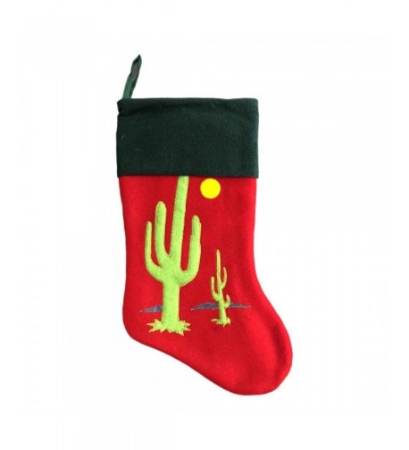 SunRise Cactus Christmas Stocking
