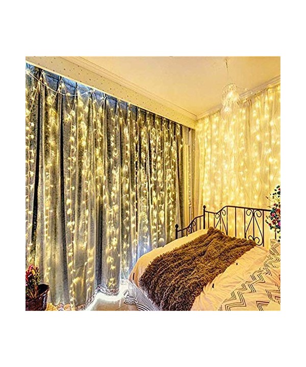 Twinkle Hanging Curtain Outdoor Bedroom