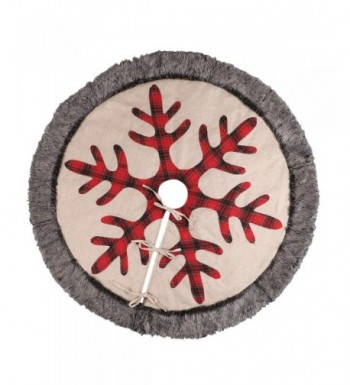 TDW Christmas Buffalo Snowflake Ornament