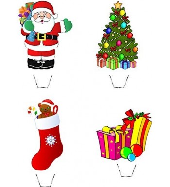 Christmas Collection Edible Stand toppers