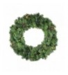 Pre Lit Canadian Artificial Christmas Wreath