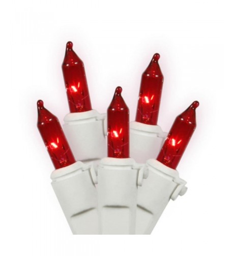 Set Red Mini Christmas Lights