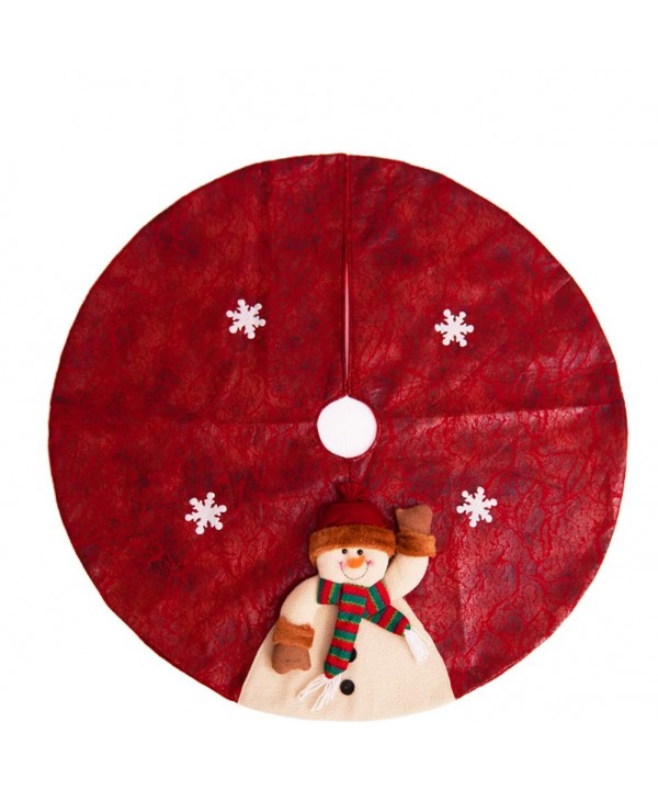 Yzakka Christmas Snowman Snowflake Decoration