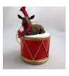 Little Drummer Brown Christmas Ornament