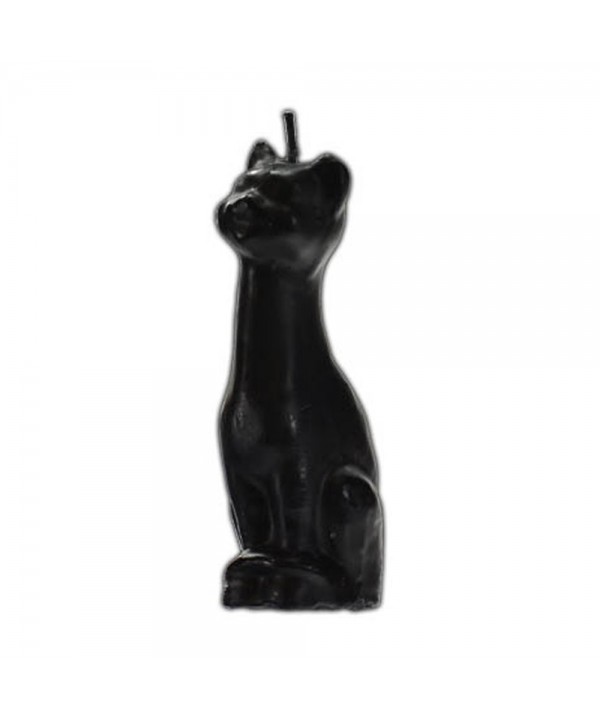 AzureGreen CCATB Cat Candle Black