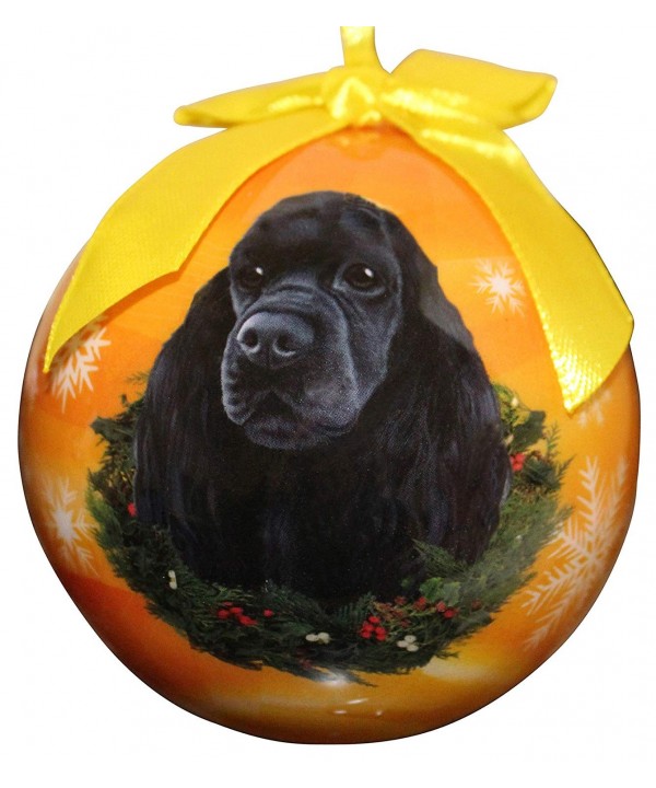 Cocker Spaniel Christmas Ornament Personalize