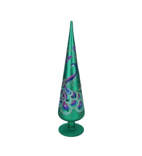 Northlight Purple Peacock Finial Christmas