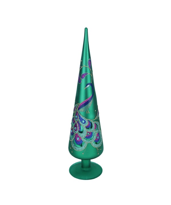 Northlight Purple Peacock Finial Christmas