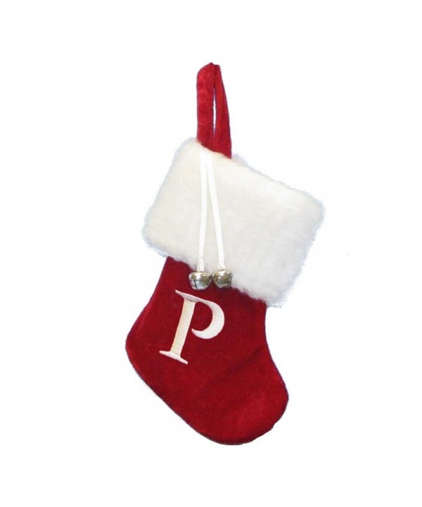 Kurt Adler Monogram Christmas Stocking