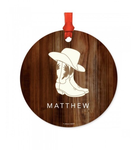 Andaz Press Personalized Christmas Ornament