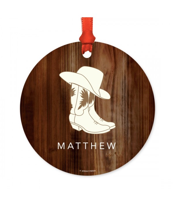 Andaz Press Personalized Christmas Ornament