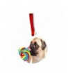 Licking Lollipop Hardboard Holiday Ornament