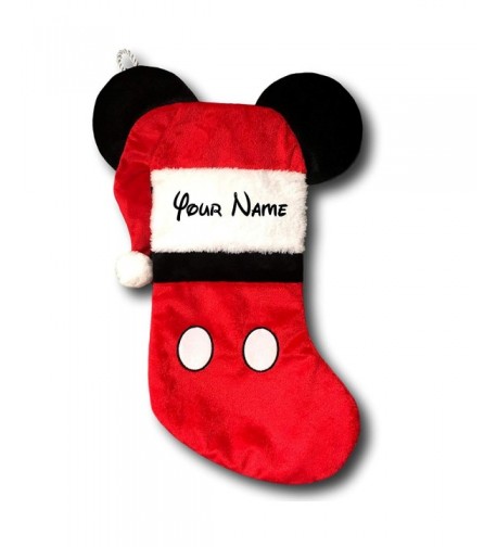 Personalized Disney Mickey Christmas Stocking