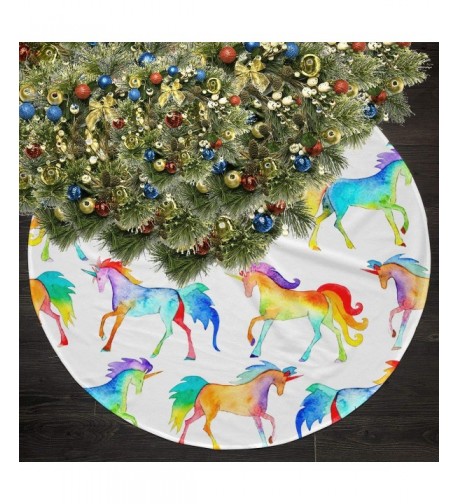 NALANXQ Christmas Rainbow Watercolour Ornaments