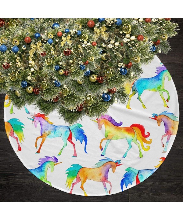 NALANXQ Christmas Rainbow Watercolour Ornaments