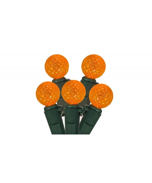 Orange Berry Christmas Lights Spacing