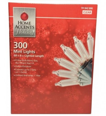 300 Mini Lights Lighted Length