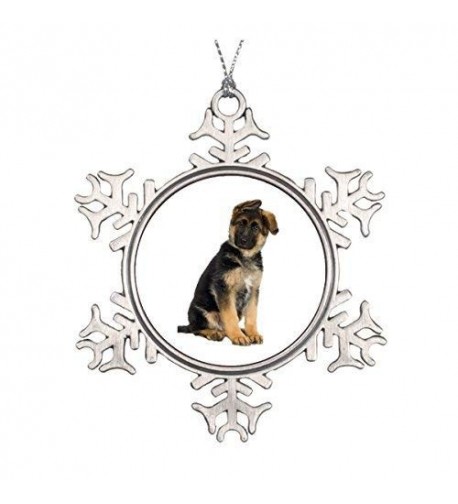 EvelynDavid Snowflake Ornament Shepherd Christmas