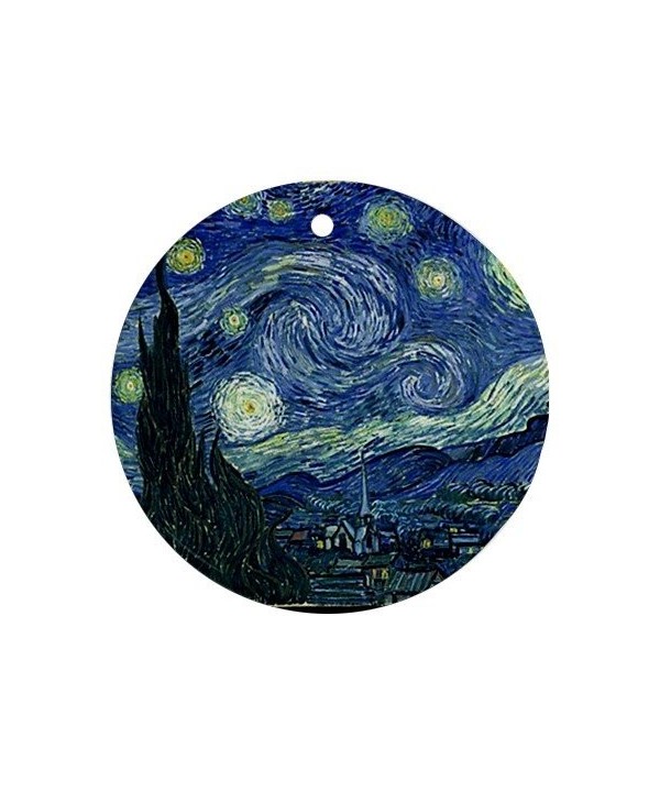 Starry Night Ornament porcelain Christmas